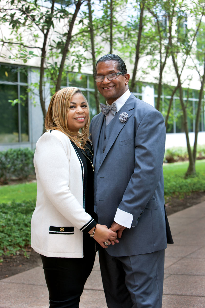 Robert and Lyndell Gholston visited Bristol-Myers Squibb to share Robert's story of participating in a clinical trial for Hepatitis C treatments.