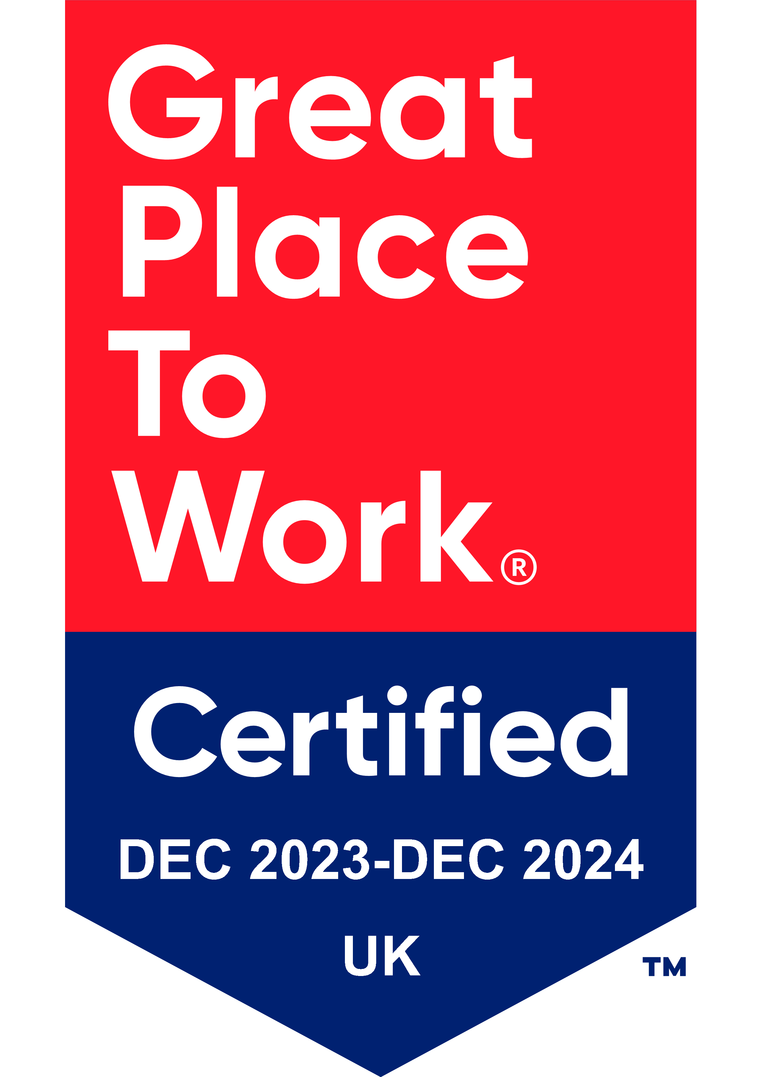 Image award Great Place to Work Certification – UK (JIMMY CHOO) (Valid Dec 2023 – Dec 2024)