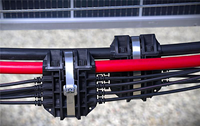 Nextracker introduces its next generation NX PowerMerge™ electrical balance of systems (eBOS) trunk connector for greater reliability and energy yield with lower cost for ground mount solar power plants (Photo: Nextracker)