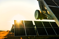 Nextracker's NX Horizon flagship solar tracker (Photo: Business Wire)