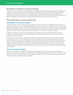 The Board's Oversight of Company Strategy