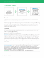 Shareholder Outreach