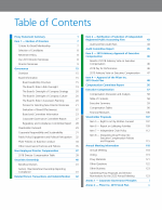 Table of Contents