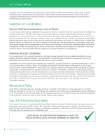 Selection of Candidates