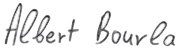 Albert Bourla signature