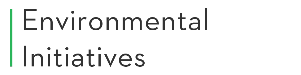 Environmental Initiatives