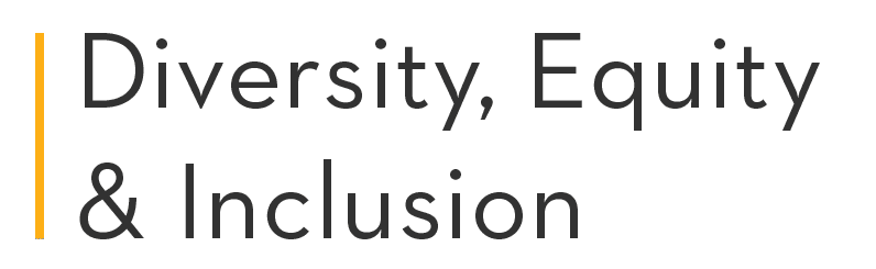 Diversity, Equity & Inclusion