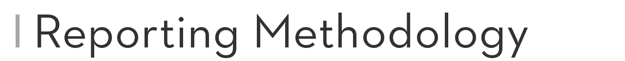 Reporting Methodology