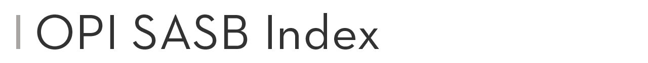 OPI SASB Index