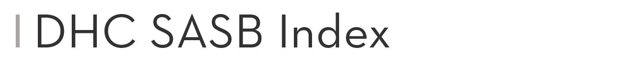 DHC SASB Index