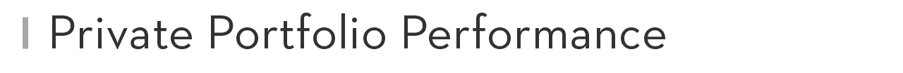 Private Portfolio Performance
