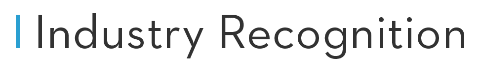 Industry Recognition