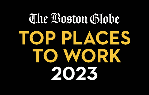 The Boston Globe Top Places to Work 2023 logo
