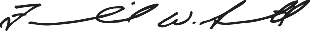 Frederick W. Smith Signature