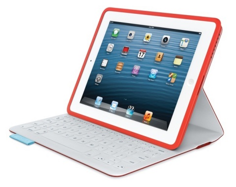 The Logitech FabricSkin Keyboard Folio features the first Bluetooth keyboard with its keys seamlessl ... 