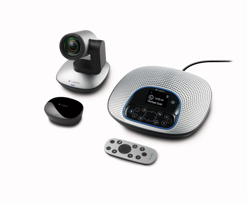 Logitech ConferenceCam CC3000e turns any meeting room into a video-enabled collaboration room (Photo ... 