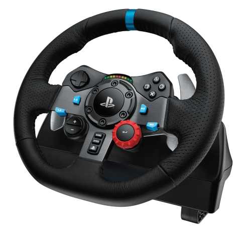 The Logitech® G29 Driving Force is a force feedback racing wheel licensed for PlayStation®4 (PS4™) a ... 